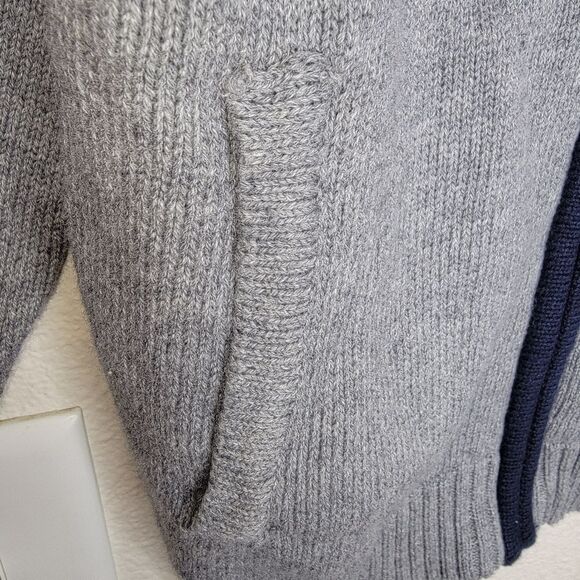 Calvin Klein Boys Nwt Full Zip Cardigan Sweater Size 6 (large) - Picture 3 of 7